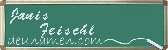 Janis Feischl Visitenkarte
